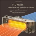 thumbnail image 3 of Small Solar-powered Mini Electric Heater For Home Use, Desktop ,Heating Fast, 3 of 5