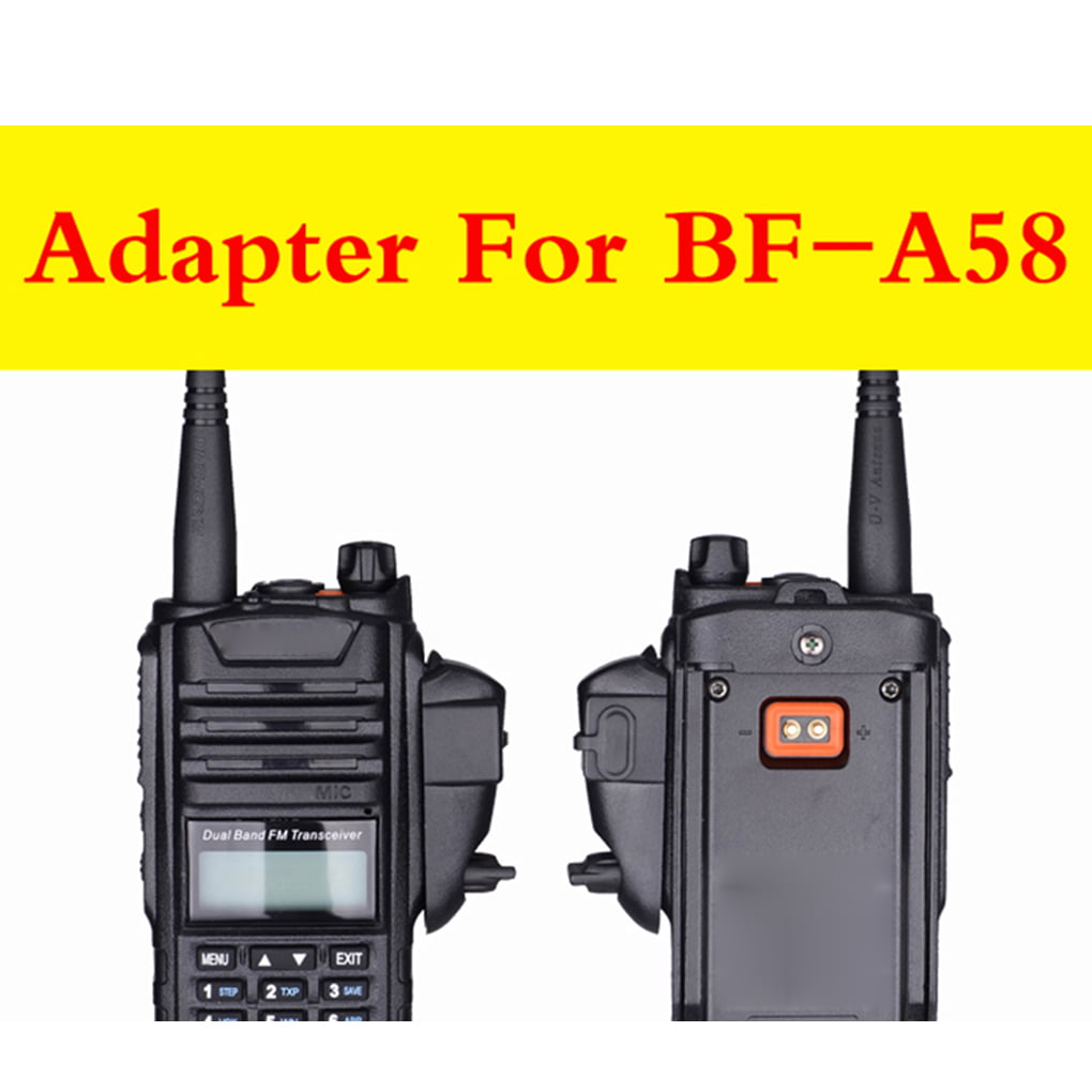 yan 2-Pin M Interface Walkie Talkie Audio Adapter for Baofeng BF-9700 BF-A58 BF-UV9R 