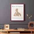 thumbnail image 5 of Matisse CCCXL in Red Solid Wood 16 x 20 Framed Print, 5 of 5