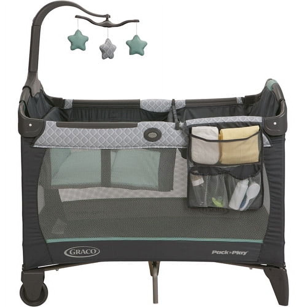 Graco Pack 'n Play Change 'n Carry Playard , Includes Portable Changing Pad, Manor