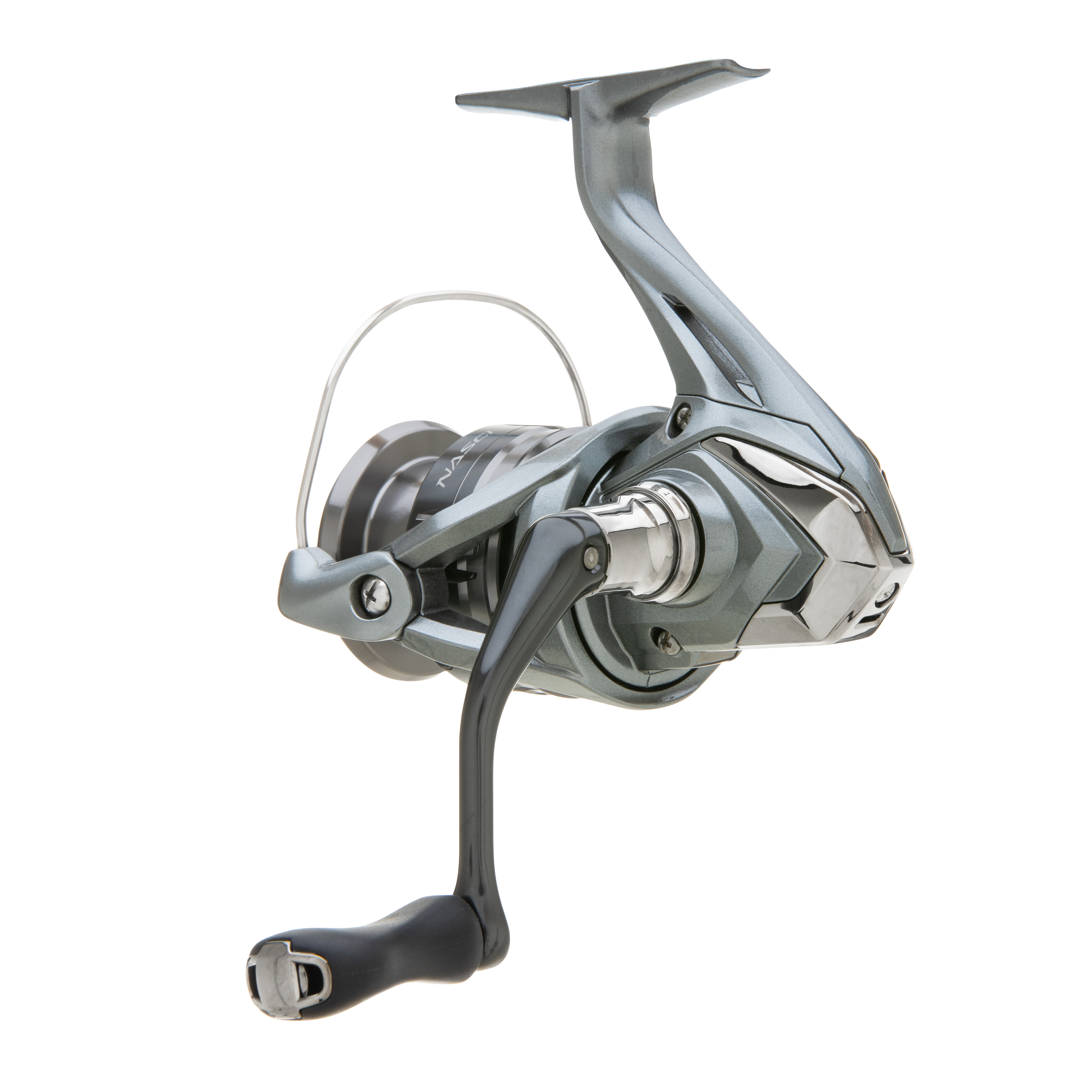 Shimano Nasci 4000 FB Spinning Fishing Reel with Front Drag, NAS4000FB :  : Sports, Fitness & Outdoors
