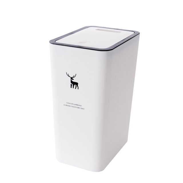Yhmxh Utensilios de cocina Papelera de baño, sin contacto, de gran capacidad, 8 l, para sala de estar, gruesa Muebles para cocina Accesorios de cocina Mueble organizador cocina