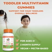 MaryRuths Toddler Multivitamin Gummies, Immune Support Overall Health, Strawberry, Papaya & Super Punch Flavor, 60 Ct