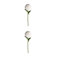 thumbnail image 2 of Baohd 1/2/3/5 10pack/lot Realistic Appearance Artificial Flower For Party Decor And Home Decor White 2PCS, 2 of 6