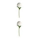 thumbnail image 2 of Bewildely 10 piezas de flor de simulación duradera para decoración del hogar DIY o decoración de fiesta ramo de boda Artificial Blanco 2Conjunto, 2 of 6