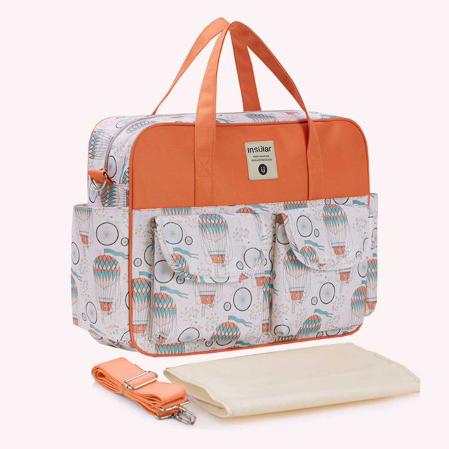 Bolso de pañales para bebé, cochecito versátil, bolsas de pañales, Bolso de viaje al aire libre impermeable