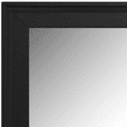 Frame My Mirror Framed Wall Mirror Black 20" x 24" Mirror Ideal for Bathroom, Wall Decor