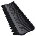 thumbnail image 3 of DOVACKA Men's 8-Pack No Show Low Cut Cotton Socks, Non-Slip with Grips for Loafer Sneakers, 3 of 6