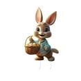 thumbnail image 1 of asddcavvf Easter Bunny Outdoor Decorative Floor Easter Easter Yard Decoration Spring Decorative Floor Graduation Sign in Book Pool Signs Christmas Signs for for Crafting, 1 of 8