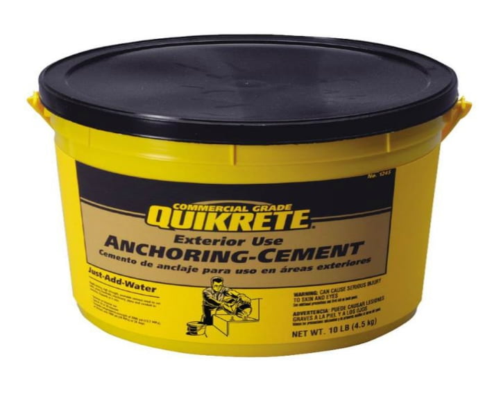Quikrete 124511 Anchoring Cement, 10 Lbs