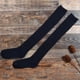 thumbnail image 4 of 1 par de medias de punto sexy para mujer, calcetines largos a rayas para mujer, medias altas hasta el muslo, calcetines cálidos para mujer por Ropa, zapatos y accesorios Miscelánea azul oscuro Sonducket PS13357-05, 4 of 4