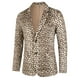 thumbnail image 1 of BLAZER DE FIESTA PARA HOMBRE INSPIRADO EN CHIC, CON ESTAMPADO DE ANIMALES, CHAQUETA LIGERA CON SOLAPA EN MARRÓN, 1 of 7