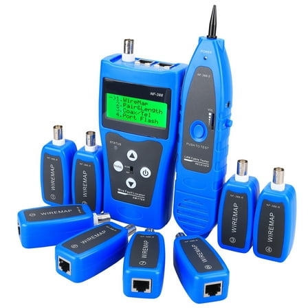 NF-388 Network Cable Tester,Measure Length Cables Continuity Test Wire Tracker ,Quality Assurance