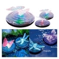 thumbnail image 2 of 1PC Solar LED Float Lamp Color Change Butterfly Dragonfly Outdoor Garden Pond Water Light Creative Swimming Pool Underwater Lamp ,Easy to Install, 2 of 7