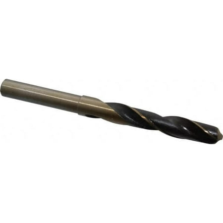 

Value Collection 9/16 118° 1/2 Shank Gold Finish Cobalt Silver & Deming Reduced Shank Drill Bit