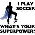 thumbnail image 2 of CafePress - Soccer Superhero Stainless Steel Travel Mug - Insulated Stainless Steel Travel Tumbler 20 oz., 2 of 3
