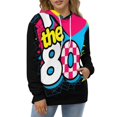thumbnail image 4 of I Love The 80's Eighties Men's Women New Sweatshirt Hoodie Men's Plus Size Sweatshirt Hooded Sweatshirt 3d Printed Street Men's Cloth, 4 of 6
