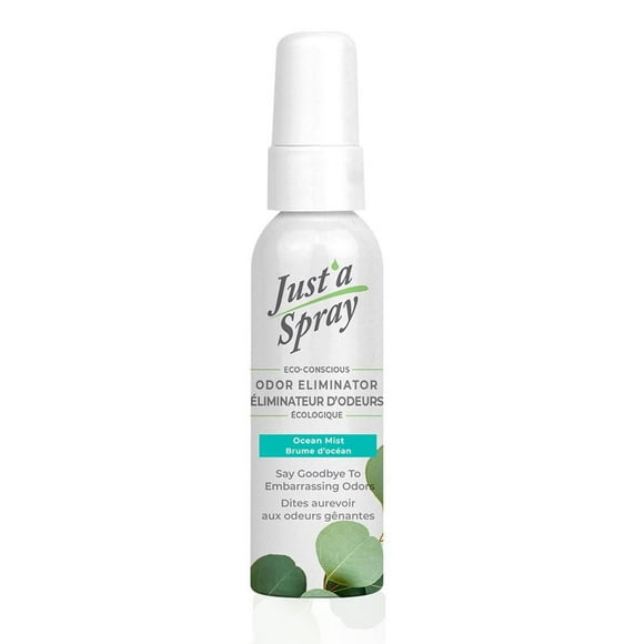 Just'a Spray Toilet Odor Eliminator, Ocean Mist, 55 ml, Pre-Poop Spray, Up to 100 Uses, Up to 100 uses