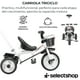 thumbnail image 2 of Triciclo Bicicleta Juguete Para Niños Infantil Cesta Cajuela, 2 of 7