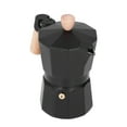 thumbnail image 2 of Stovetop Coffee Maker Octagonal Hand Brewed Coffee Pot for Camping Household Officefor 3 Cups, 2 of 14