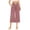 Pink, variant on Wide Leg Cropped Pants for Women Casual Travel Work Sweatpants Loose Fit Summer Trousers with Drawstring Waist and Pockets