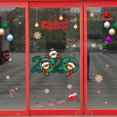 thumbnail image 1 of Adhesivos navideños reutilizables de PVC Infidev para ventanas, decoraciones coloridas para vidrio, fáciles de aplicar y quitar sin dejar residuos, regalos de Navidad., 1 of 7