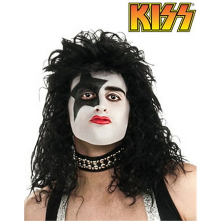 Adult Kiss Paul Stanley The Starchild Rock Star Costume Wig