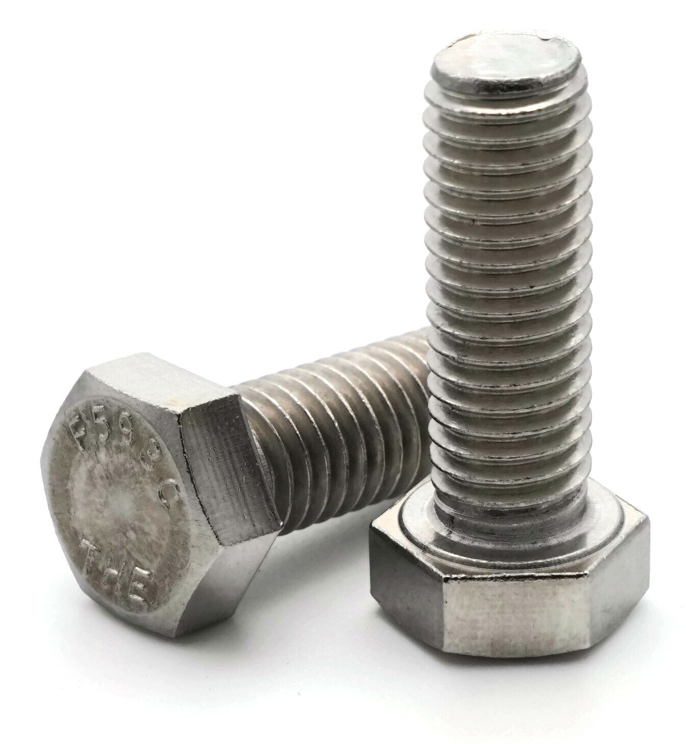 Hex Bolts Tap Stainless Steel Full Thread 5/16"-18 x 7/8" QTY 50 