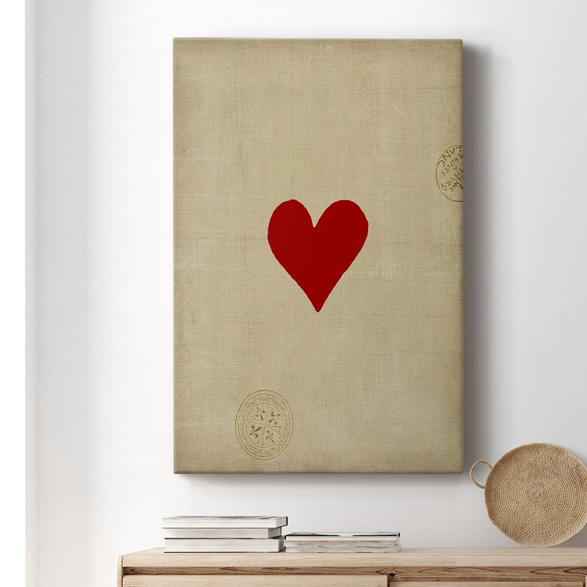 Heart Premium Gallery Wrapped Canvas - Ready to Hang