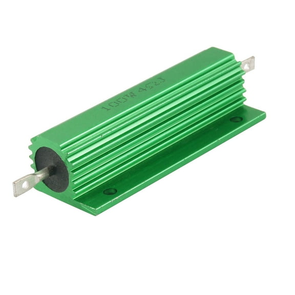 100 Watt 4 Ohm Screw Tap Mounted Aluminum Housing Wirewound Resistor