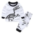 thumbnail image 4 of Conjunto de pijamas de Navidad para niños, ropa de dormir de algodón para bebés, ropa de dormir para niños pequeños, pijama de manga larga, 4 of 4