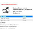 thumbnail image 2 of Crankcase Breather Hose Kit - Compatible with 2005 - 2007 BMW 525i 2006, 2 of 2