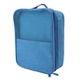 thumbnail image 1 of Bolsa de Zapato de Vije, Cremalleras Dolles Organizador de Zapatos de Vije Azul de Gran Tamaña Portátil para Viajar, 1 of 7