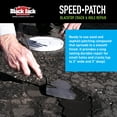thumbnail image 4 of Black Jack Speed-Patch Blacktop Crack & Hole Repair - 10 lbs., Ready-To-Use Asphalt Patching Compound, Asphalt Crack Filler, Asphalt Patch, 10 lb., 4 of 9