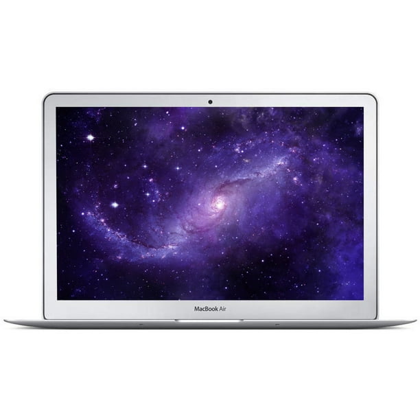 Apple 13.3-inch MacBook Air Laptop, Intel Core i5, 4GB RAM, Mac OS, 128GB SSD, 1-Year Warranty - Silver (Certified Refurbished)