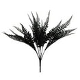 thumbnail image 2 of 4Pcs/Set Artificial Fern 7 Branch UV Resistant Home Office Wedding Faux Greenery Plastic Plants Indoor Outdoor Garden Yard Decoration Photo Props, 2 of 8