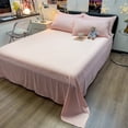 thumbnail image 3 of Juego de cama de cuadros rosa pastel morado, 3 of 5