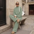 thumbnail image 4 of SUNBS Lounge Sets for Women 2 Piece Sweatsuits Mock Neck Sweatshirt Outfits for Women Fall Oversized Loungewear Sweatpants, 4 of 9