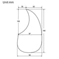 thumbnail image 2 of MYG Acoustic Guitar Celluloid Pickguard Scratch Plate Guard for Martin-Self Adhesive, 2 of 6