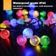 thumbnail image 3 of Mini luz redonda del globo de la bola del LED, luces largas de la bola del tiempo de espera para la decoración del jardín, 3 of 5