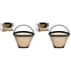 thumbnail image 1 of Filtro de café GoldTone reutilizable, estilo cono número 4 (paquete de 2), 1 of 1