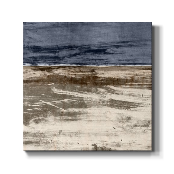 Wexford Home Grey Horizon-Premium Gallery Wrapped Canvas, 16" x 16" - Ready to Hang