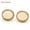 Rose Quartz, variant on 1 Pair Chakra Crystal Gemstone Earrings Ear Studs Oval Beads Quartz Jewelry Gift