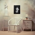 thumbnail image 4 of Vintage Muscle Men 13x18 Black Modern Framed Museum Art Print Titled - Bodybuilder in Tights, 4 of 5