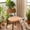 Orange, variant on Chair Cushion Square Contoured Seat Pad For Dining And Office Seating Comfort