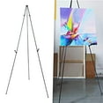 thumbnail image 4 of Caballete plegable fácil, ajustable, pintura, soporte para pintor, tablero de dibujo Zulema caballete de exhibición plegable, 4 of 8