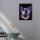 thumbnail image 2 of (ZQS423) Diamante AB Parcial Diamante Serie Animal Ángel Gato Diamante Resina 40 * 55 CM Tamaño Del Lienzo 45 * 60 CM, 2 of 9