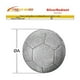 thumbnail image 5 of Pelota SilverRadiant 1 pza #5 Blanco Reflectante Hexágonos Poliuretano VentDepot, 5 of 7