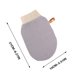 thumbnail image 3 of Guantes exfoliantes de baño de doble cara con textura resistente | Paño suave y duradero para exfoliar el cuerpo | Guante de baño ajustable a la muñeca con asa para colgar | Accesorio de ducha para, 3 of 6