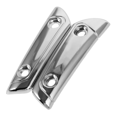 Raindrops Metal Protective Case with Silver Steel Plate for Inline Skates and Roller Hockey Boots